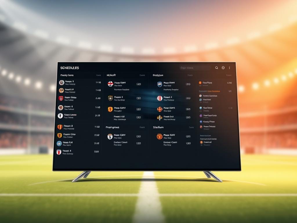 football schedules